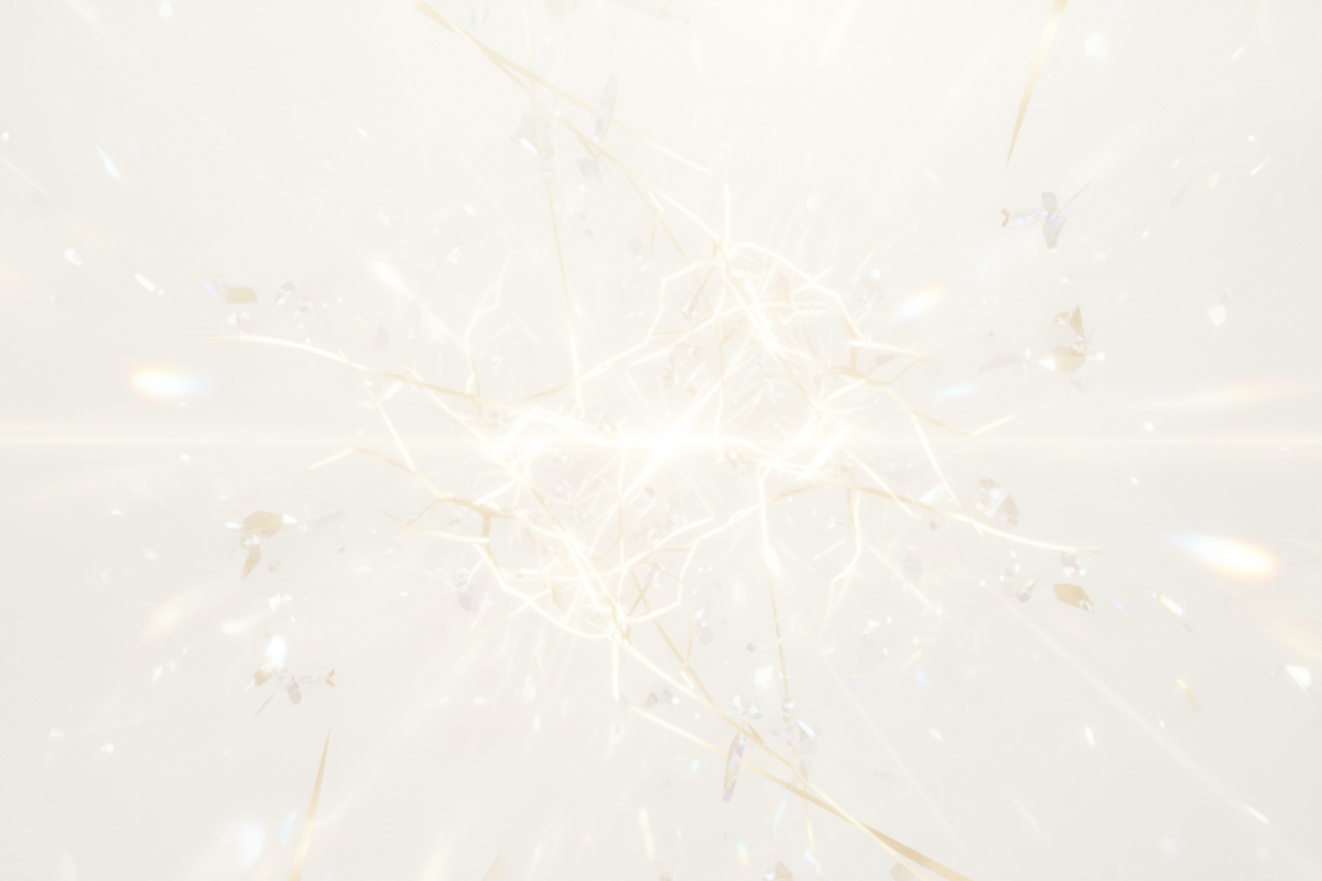 Crystal Gold Light Background